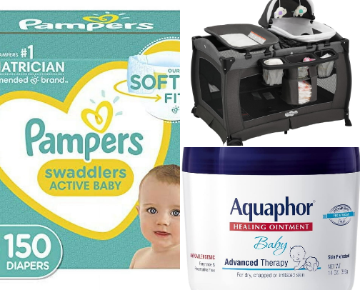Best Items for first time moms cover photo collage