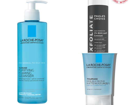 Skincare cover photo collage