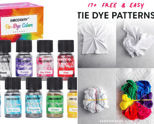 Everything You Need To Tye-Dye! cover photo collage