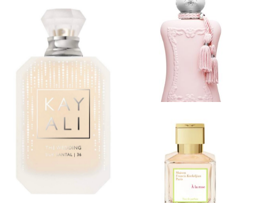 wedding day perfumes :) cover photo collage