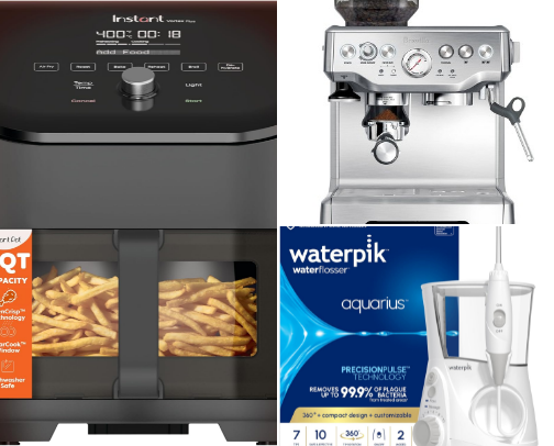 Household items cover photo collage