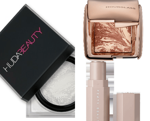 Best face contour products cover photo collage
