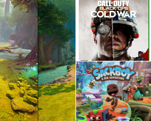 Playstation Games cover photo collage