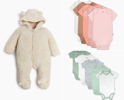 Cute Clothes for Babies - Snuggly Baby Wardrobe cover photo collage