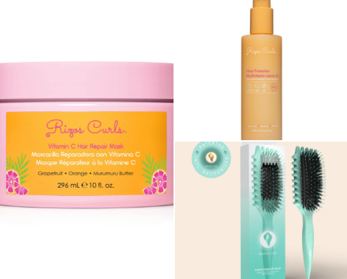 Curly Hair Favorites cover photo collage