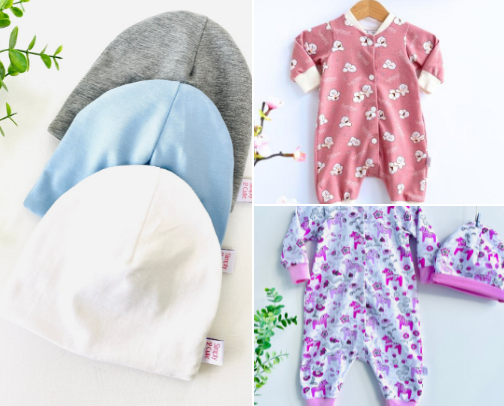 Cute but practical Baby clothes for your baby registry list cover photo collage