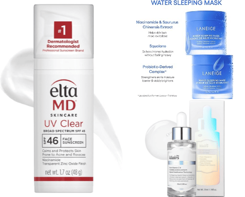 Best Skincare For Dry Skin cover photo collage