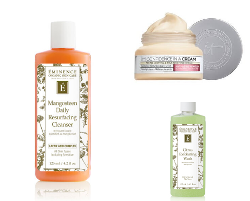 Skin care cover photo collage