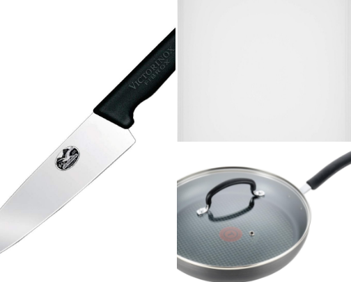First Apartment Kitchen Starter Kit: Everything You Need to Actually Cook cover photo collage