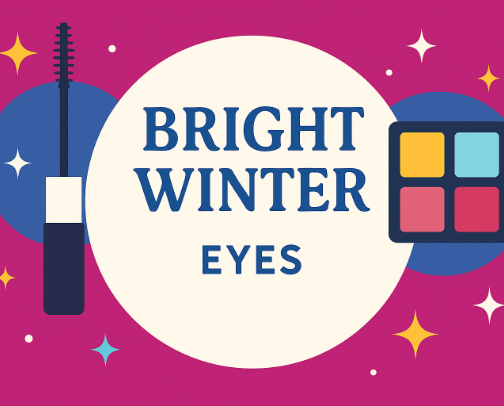 Bright Winter: Best Eye Makeup Products/Shades cover photo collage