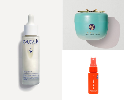Want glass skin? My top products that gave me the glowiest skin ever! cover photo collage