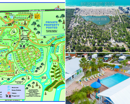 Campgrounds I have been to and recommend cover photo collage