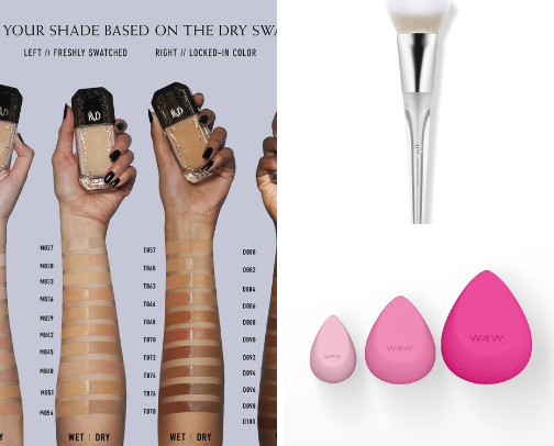 snatched makeup routine cover photo collage