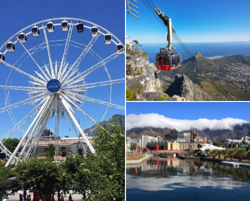 Places must seen in cape town cover photo collage