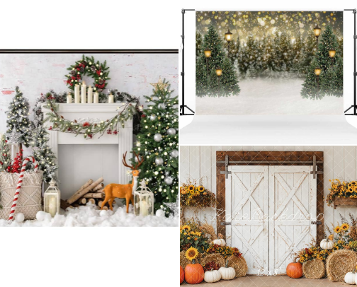 Best Backdrops For Mini Sessions cover photo collage