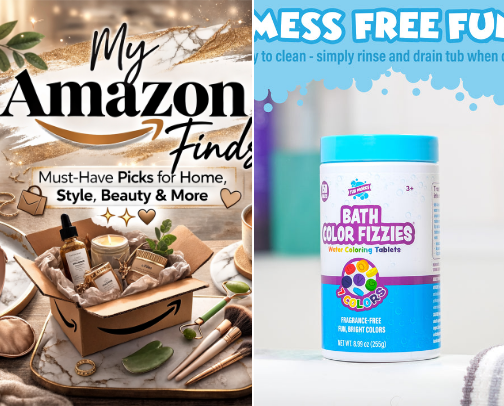 Amazon products that I always repurchase or swear by 🛒🎁 cover photo collage