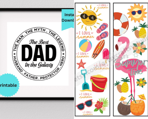 DIY Printables - Stickers, Journals, Budget, Holidays cover photo collage