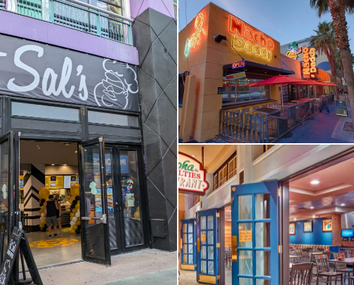 Fremont Street (Downtown Las Vegas) Eats cover photo collage