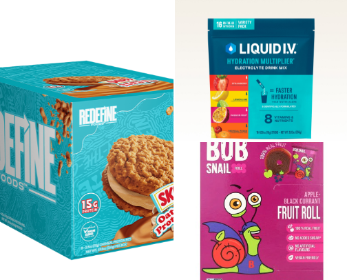 Favorite food items that are healthy cover photo collage