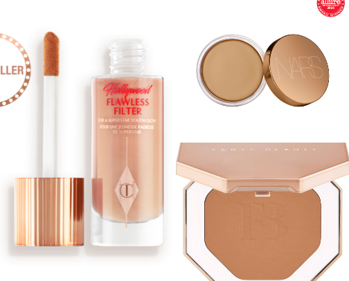 All type skin makeup, for face glow✨️✨️ cover photo collage