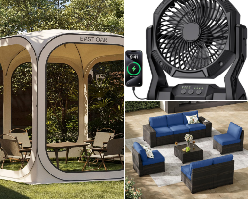 Summer Outdoor must haves! cover photo collage