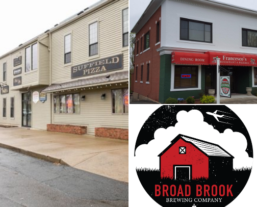 Tried-and True Restaurants located in and near Suffield, Connecticut!! cover photo collage