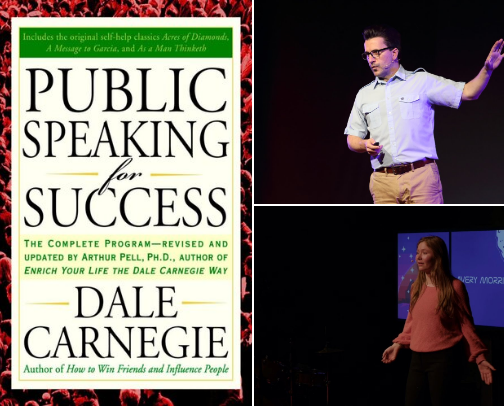 Public Speaking & Presenting cover photo collage