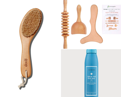 Body Care, bath, and Lymphatic Drainage cover photo collage