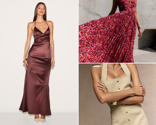 What to wear as a wedding guest💌 cover photo collage