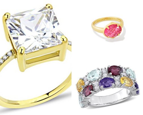 Sparkling Wedding Rings cover photo collage