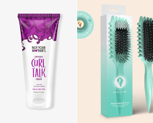 Secrets weapons for frizz-free defined curls cover photo collage