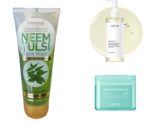 Skincare favorites cover photo collage