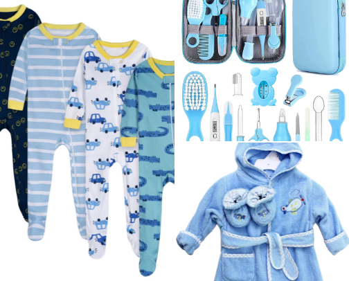 Boy Mom must haves🩵 cover photo collage