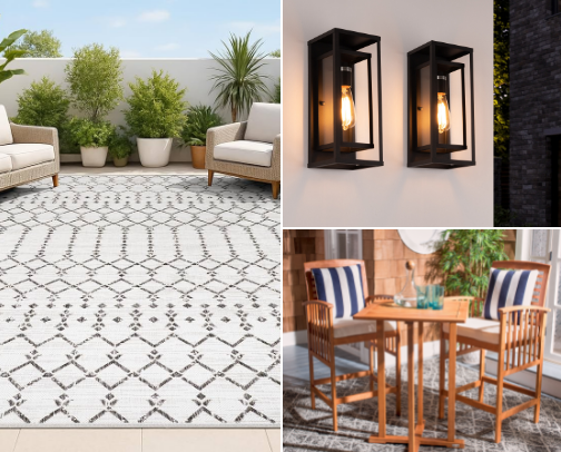 Small Patio Decor That Makes It Look Luxurious cover photo collage