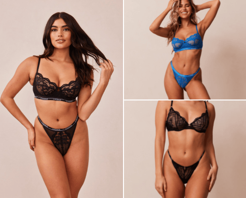 Sexy & Basic Underwear 💛 cover photo collage