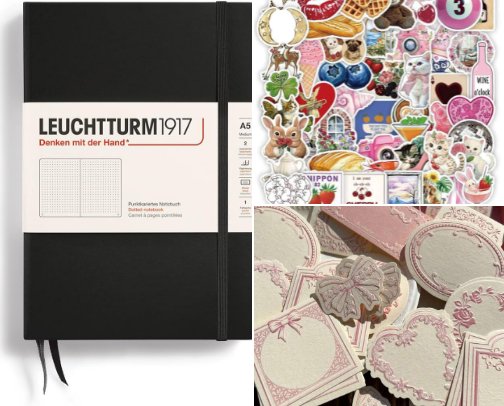 junk journal supplies 📔 cover photo collage