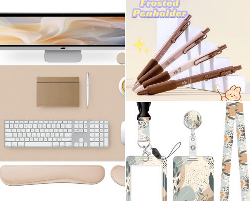cutesy office <3 cover photo collage