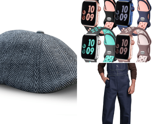 Men's clothing cover photo collage