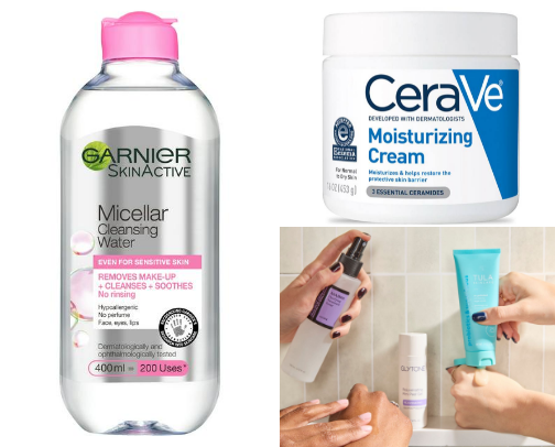 Skincare Must-Haves" cover photo collage