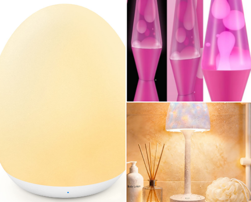 Lamps cover photo collage