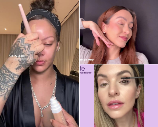 Makeup for a girls night out cover photo collage