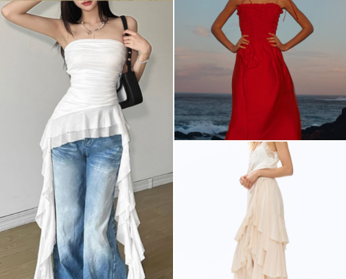 Outfit finds for summer cover photo collage