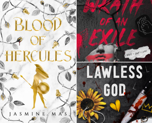 Crimson Pages 📖 cover photo collage