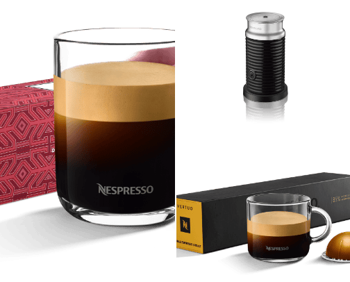 Nespresso cover photo collage