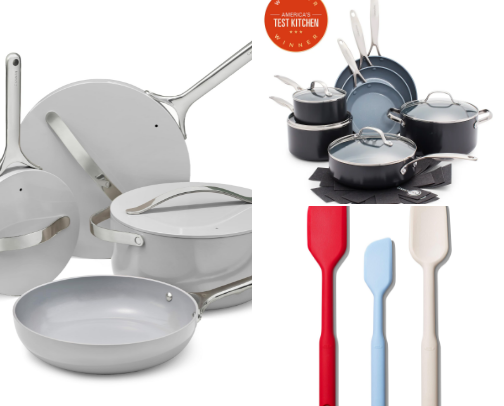 Kitchen gadgets cover photo collage