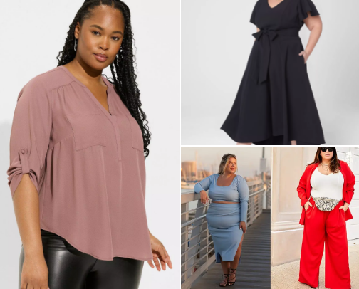 Curves Approved: Must have for the Plus size Woman cover photo collage