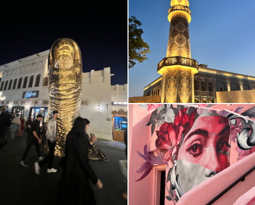 Top 10 places to visit in Doha cover photo collage