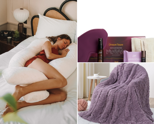 Quality Sleep Essentials 😴🌙 cover photo collage