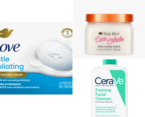 Skincare Favorites for Melanin Queens cover photo collage