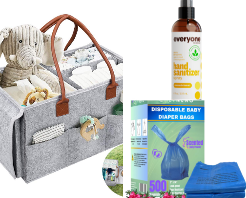 First time Mom must haves, from delivery to breastfeeding and beyond cover photo collage